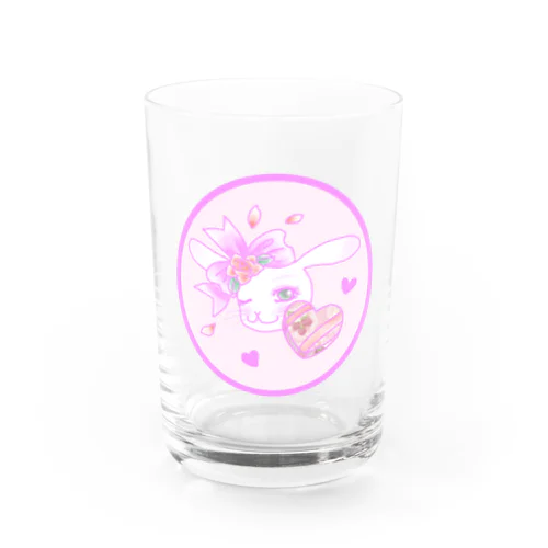 ♥らびこ♥バレンタイン Water Glass