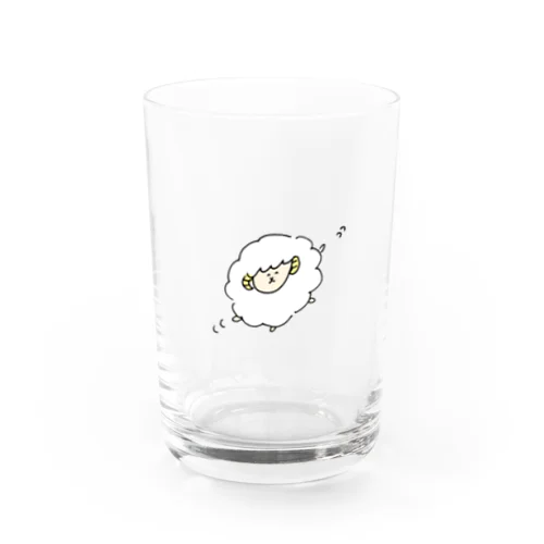 上機嫌ひつじちゃん Water Glass