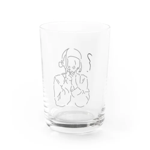 ちゅ Water Glass