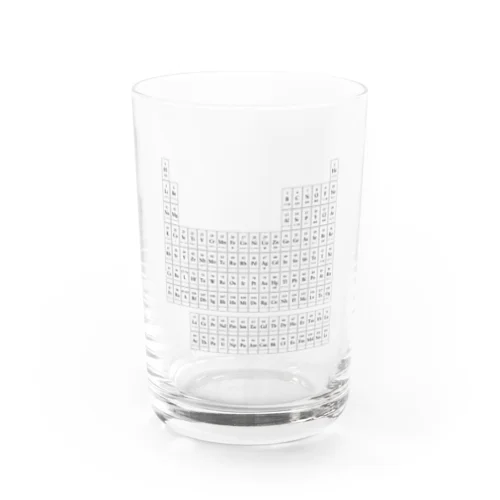 元素記号 Water Glass