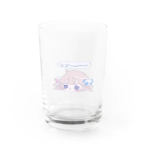 とけためもいちゃん Water Glass