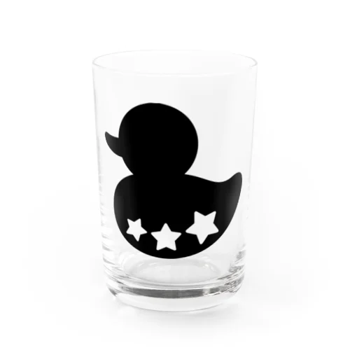 あひる(BLK) Water Glass