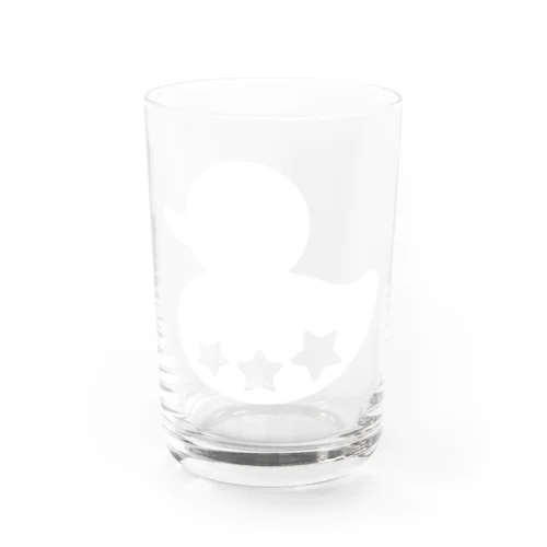 あひる(WHT) Water Glass
