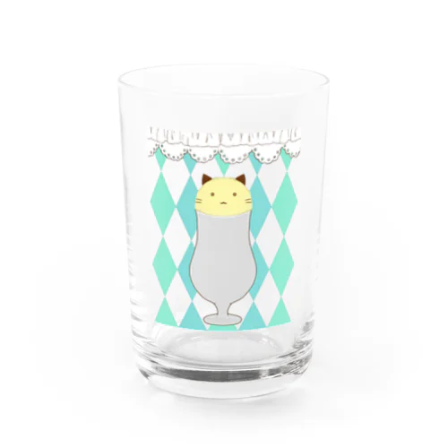 なんでもくりーむそにゃ　緑 Water Glass