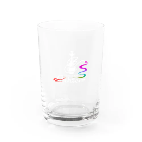 シーシャバー「カイエ」ロゴ（白Ver.） Water Glass