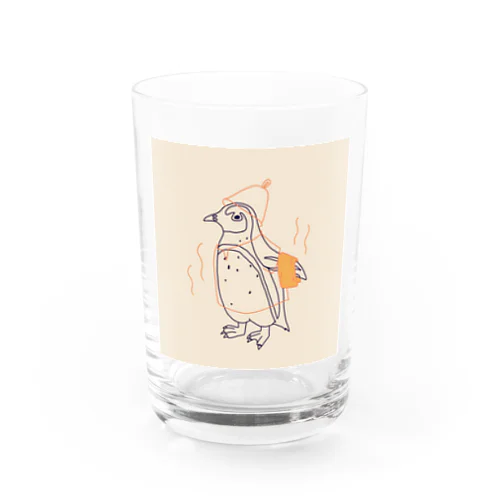 からふるサウナーケープペンギン Water Glass