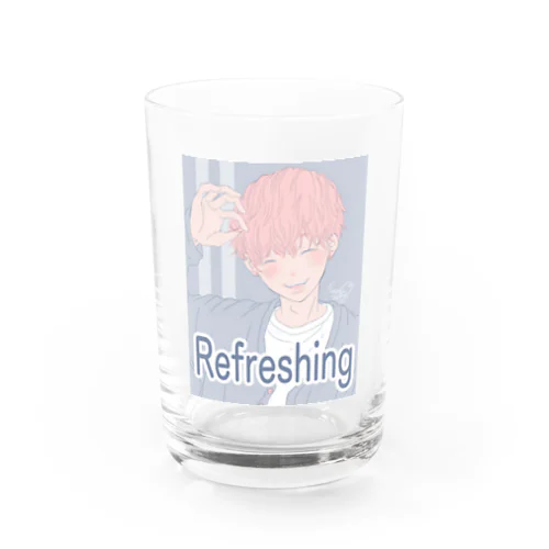Refreshing Water Glass