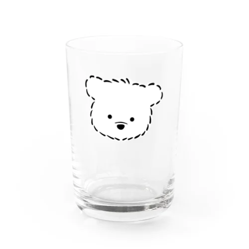 こめくまカフェ　こめくまちゃん Water Glass