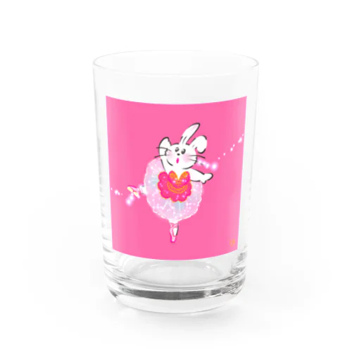 うさぎのバレリーナ（コッペリア） Water Glass