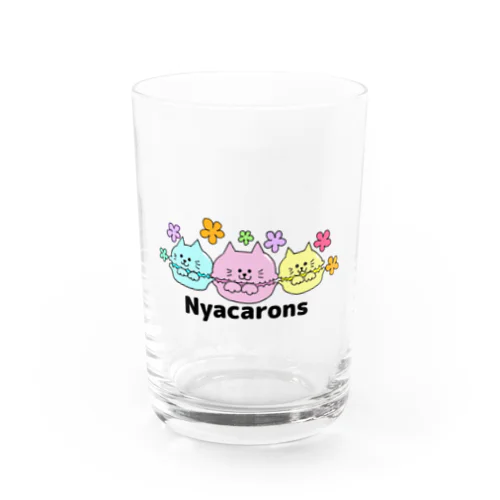 We are Nyacarons! Water Glass