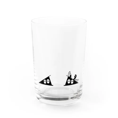 忍者スリスリくん&忍者ッカロープ Water Glass