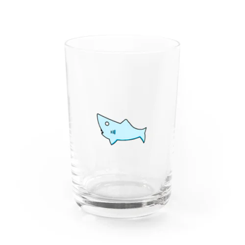 さめめ(カラー) Water Glass