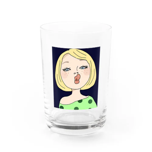 金髪少女 Water Glass