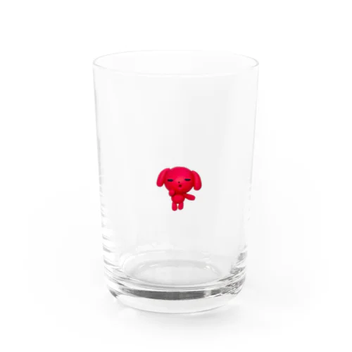 赤イヌ Water Glass