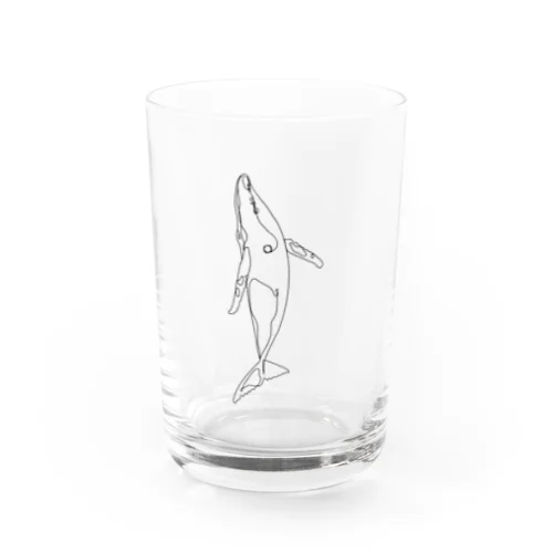 ザトウクジラ Water Glass