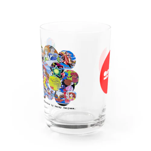 伝説の昭和ガチャ『コスモス』の透明グラス Water Glass