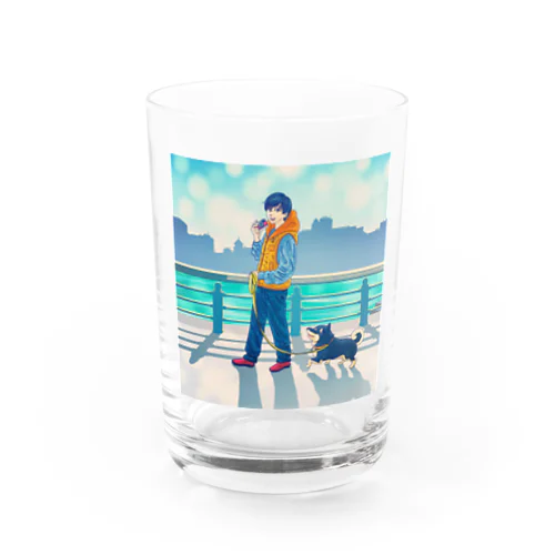 黒柴ふゆこと男子。小物 Water Glass