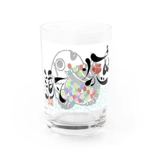 サプライズ感謝状（退職専用） Water Glass