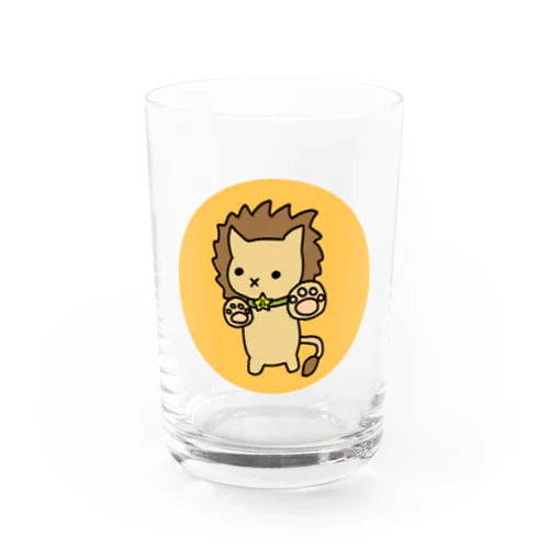 １２星座にゃんこ（しし座） Water Glass