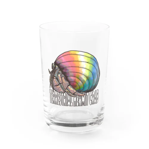 Terrestrial Hermit Crab (queer) Water Glass