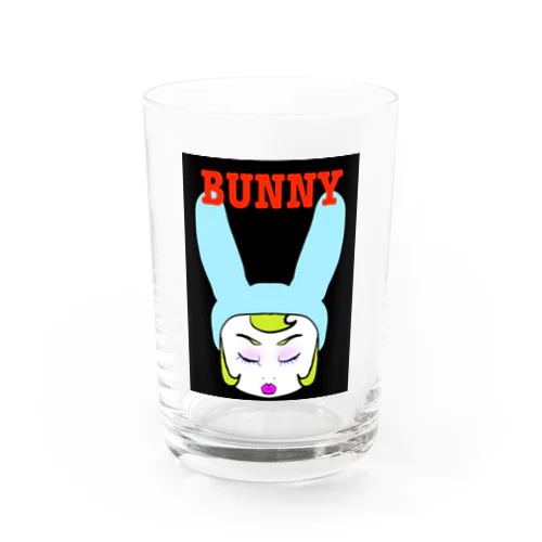 Bunny girl Water Glass