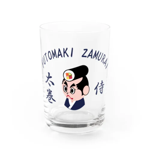 太巻ざむらい Water Glass