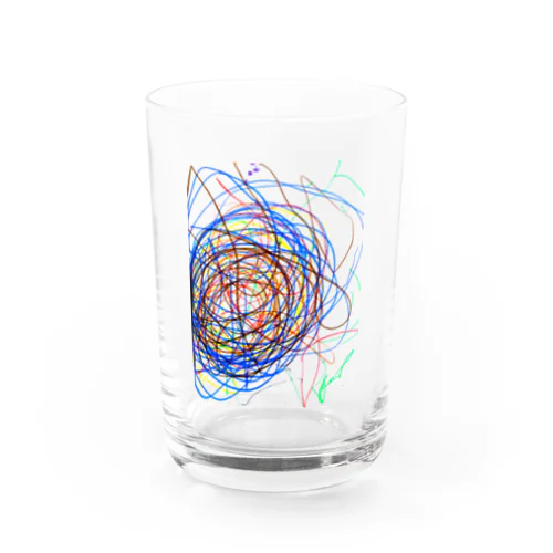 息子の絵 Water Glass