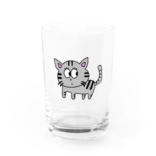 ネコ Water Glass