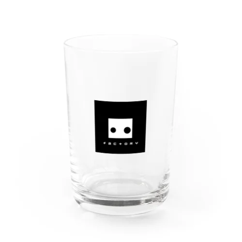 SquareHeadFactoryロゴ Water Glass