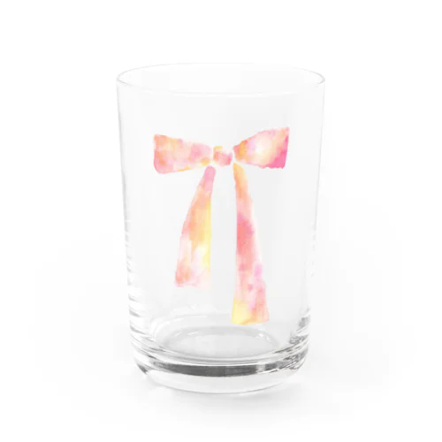 りぼんリボン Water Glass