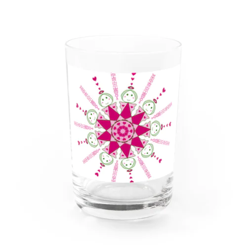 ぷくぷくさん Water Glass