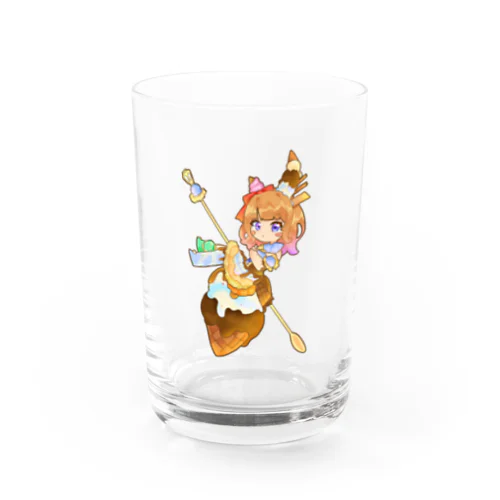 アイスアイドル天香ちゃん Water Glass