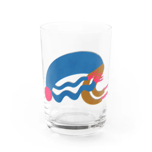 ひきずるタイプ Water Glass