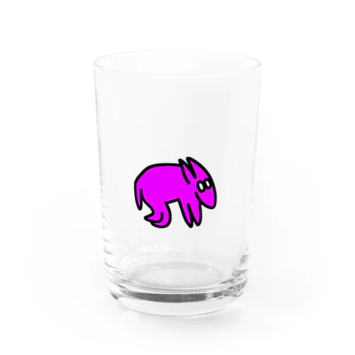 顔色の悪い犬 Water Glass