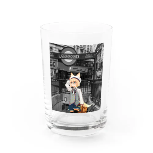 Exploring London with Tokikaze 2 (Mono) Water Glass