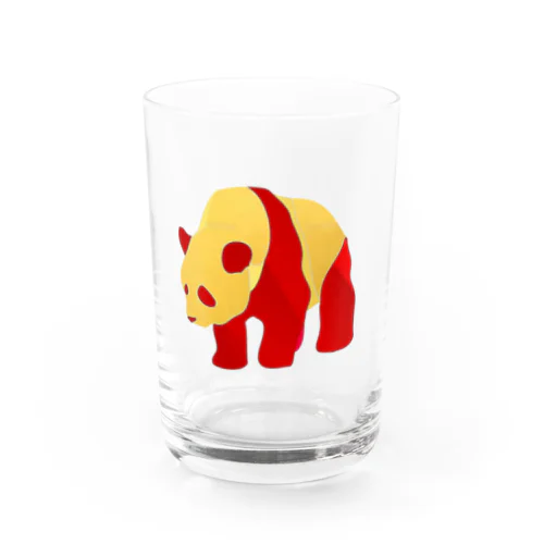 広熨斗隼人のカラーパンダ🐼２ Water Glass