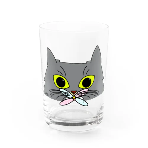 MUGI 猫 x Dragonfly Water Glass