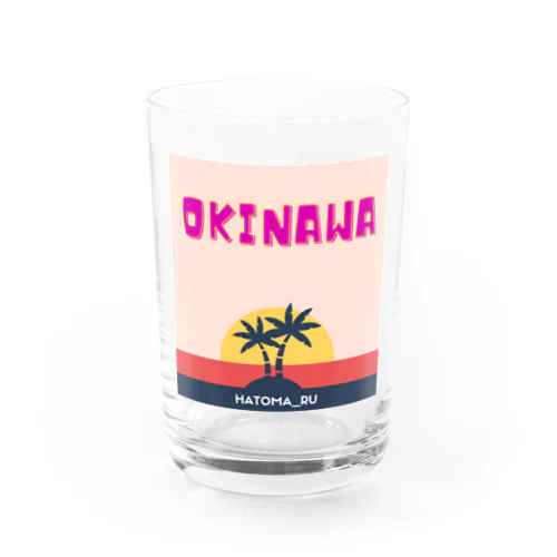 南国okinawa Water Glass