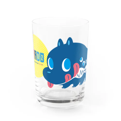 おいしいご飯おくれ！（カラフル） Water Glass