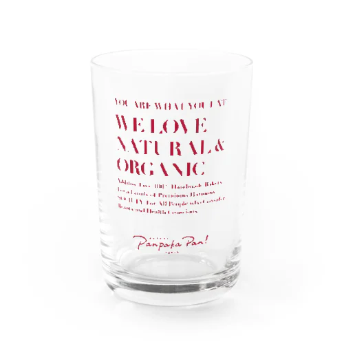 Panpaka Pan! オリジナルグッズ Water Glass