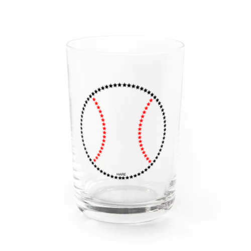 野球ボール　1 Water Glass