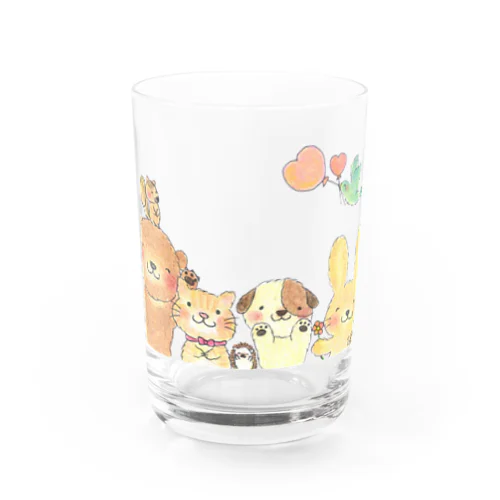 ひとりぼっちの時に会いにくる動物たち Water Glass