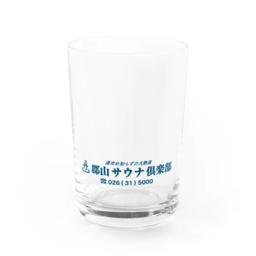 郡山サウナ部(公式) オンセンタオル Water Glass