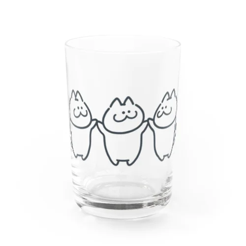 Three Makonyan Osanpo Water Glass