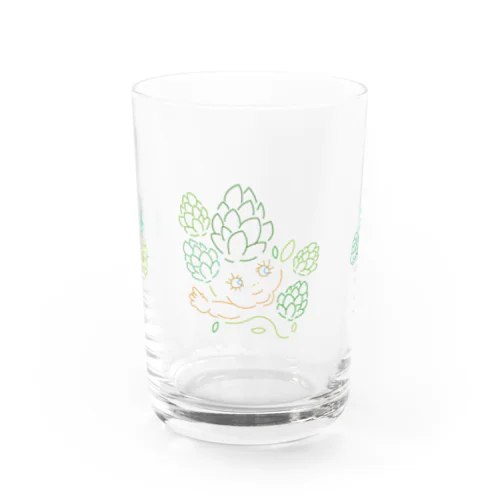 HOP fairy -craft beer-1 Water Glass