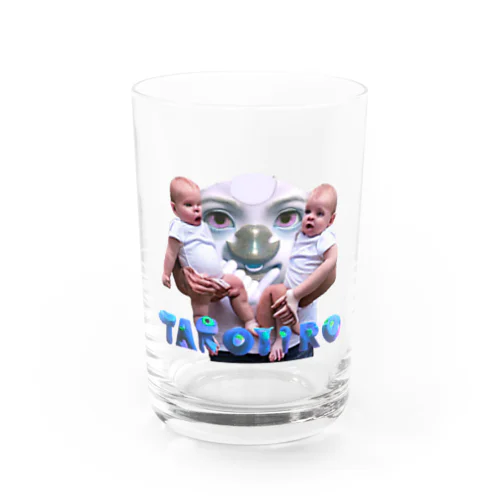 双子を抱えるTシャツ by AI Water Glass