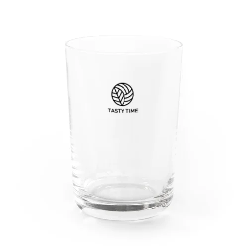 TastyTime＜サークルロゴ・ブラック＞ Water Glass
