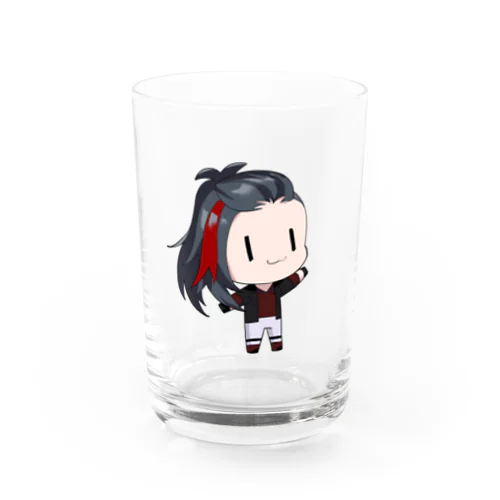 「伊賀守龍之助」アホゲー左向きグラス Water Glass