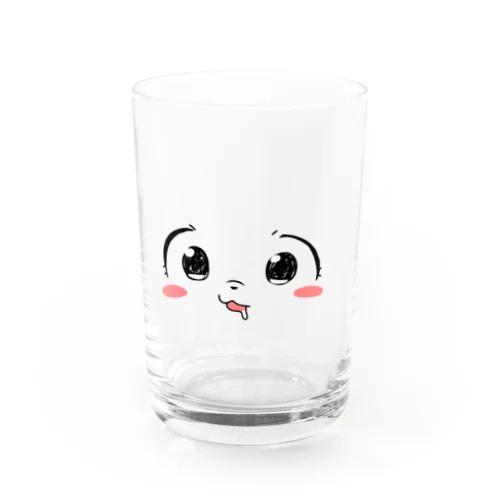シンプルなとぅるちゃんのアップ Water Glass