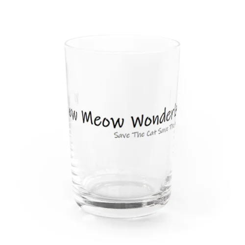 mixethnicjamanese 【Save The Cat Save The Kitty】のMeow Meow Wondeland Water Glass